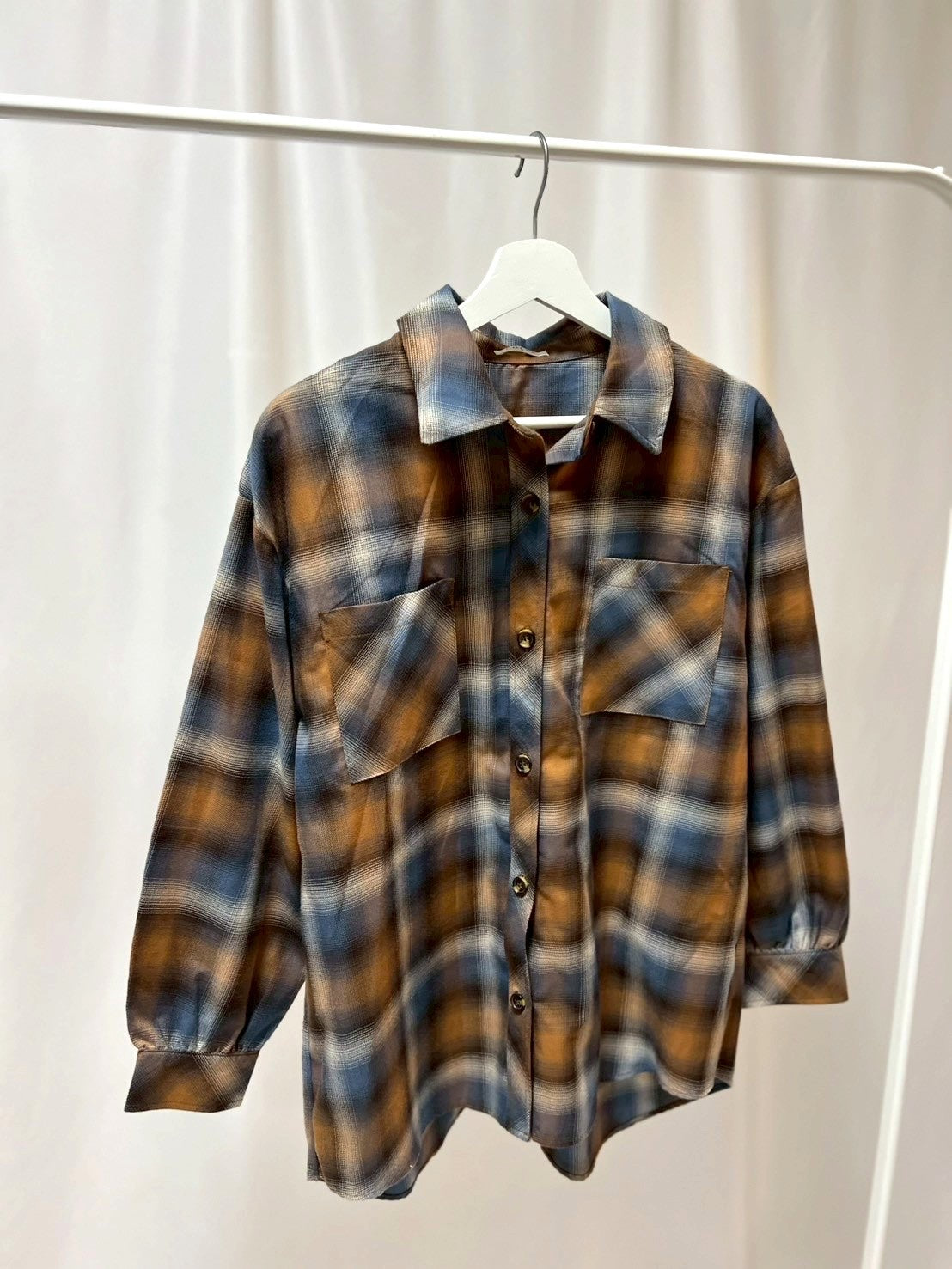 3-31 チェックネルシャツ