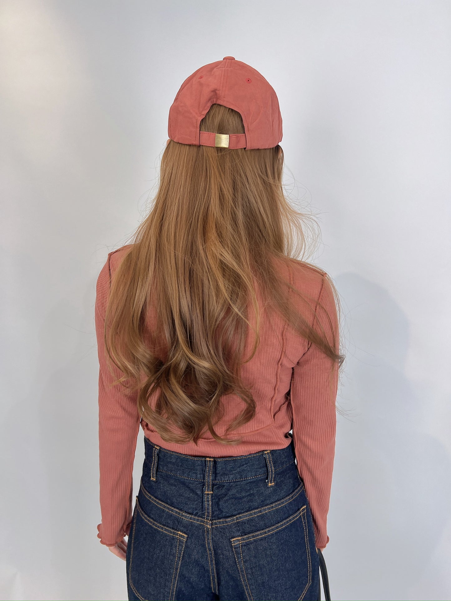 Vermilion Ribbed Top with Piping & Lettuce Edges