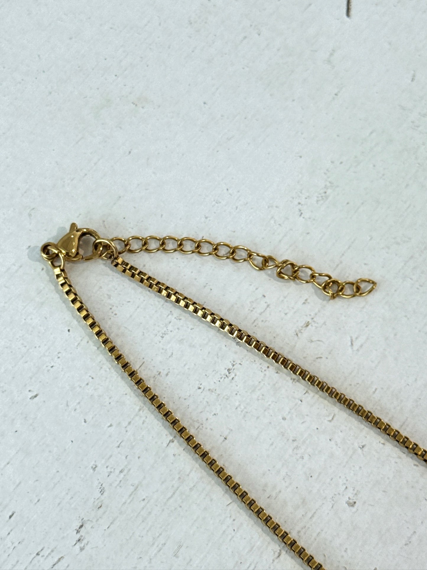Original Gold Letter Necklace – Customizable