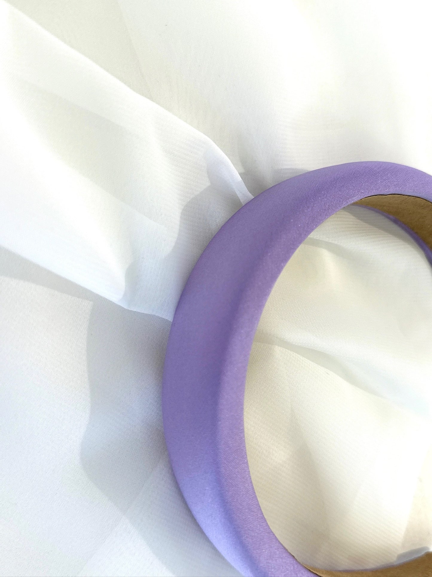 Lavender Puff Headband