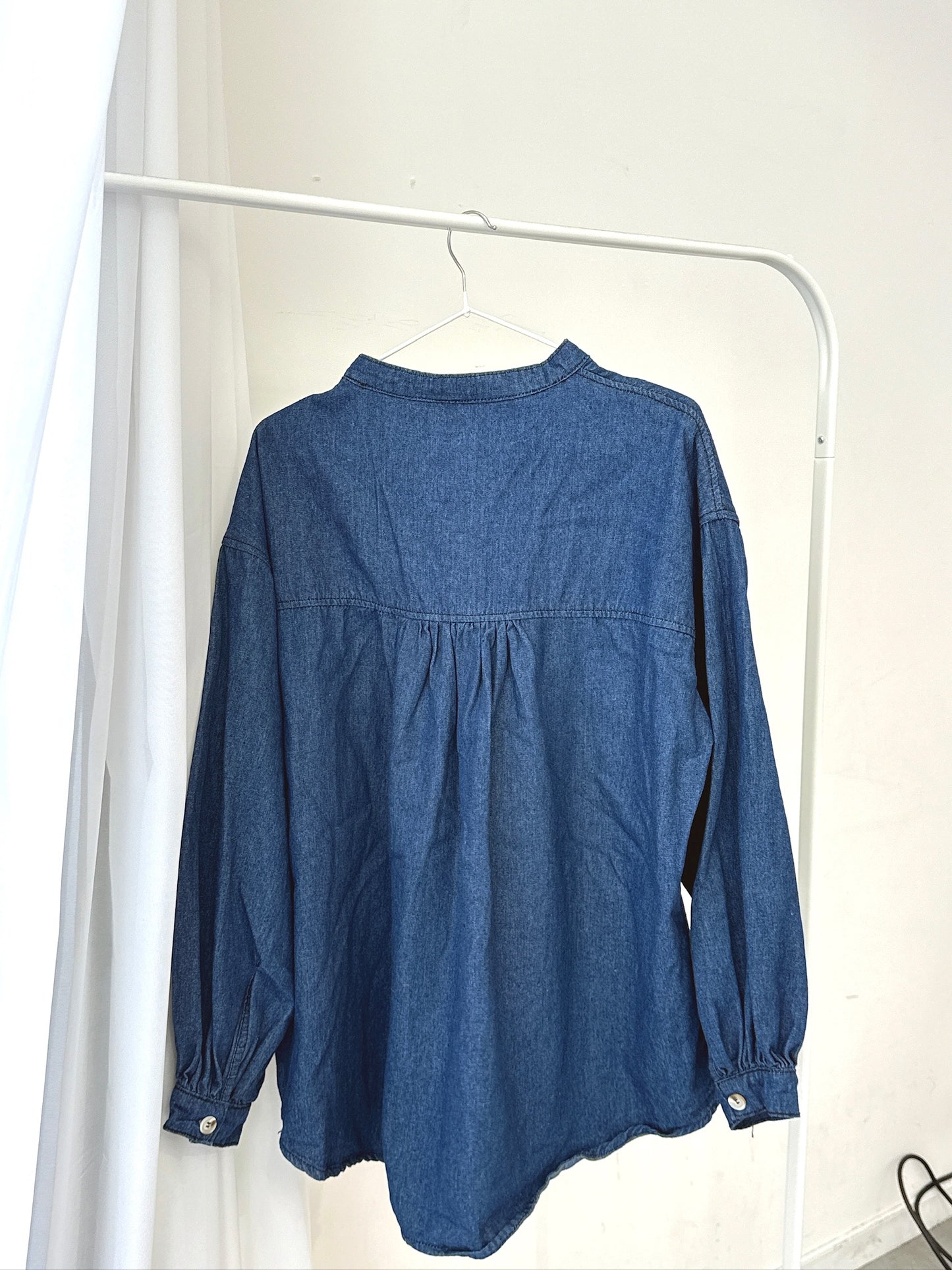 Denim Tunic Top
