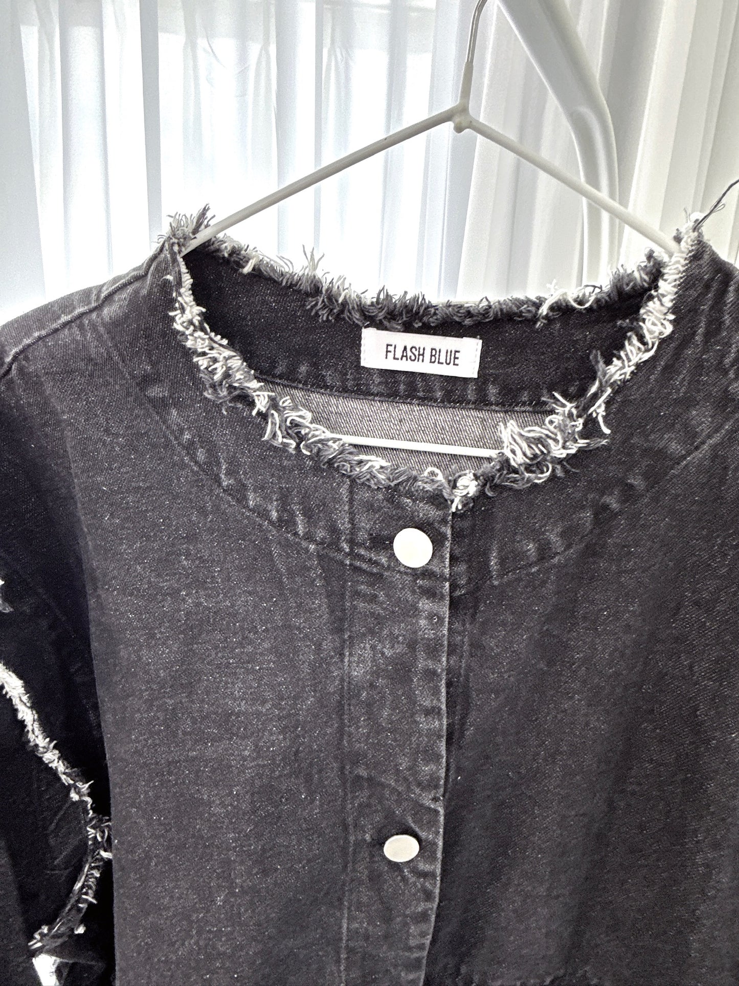 Black Fringed Jacket