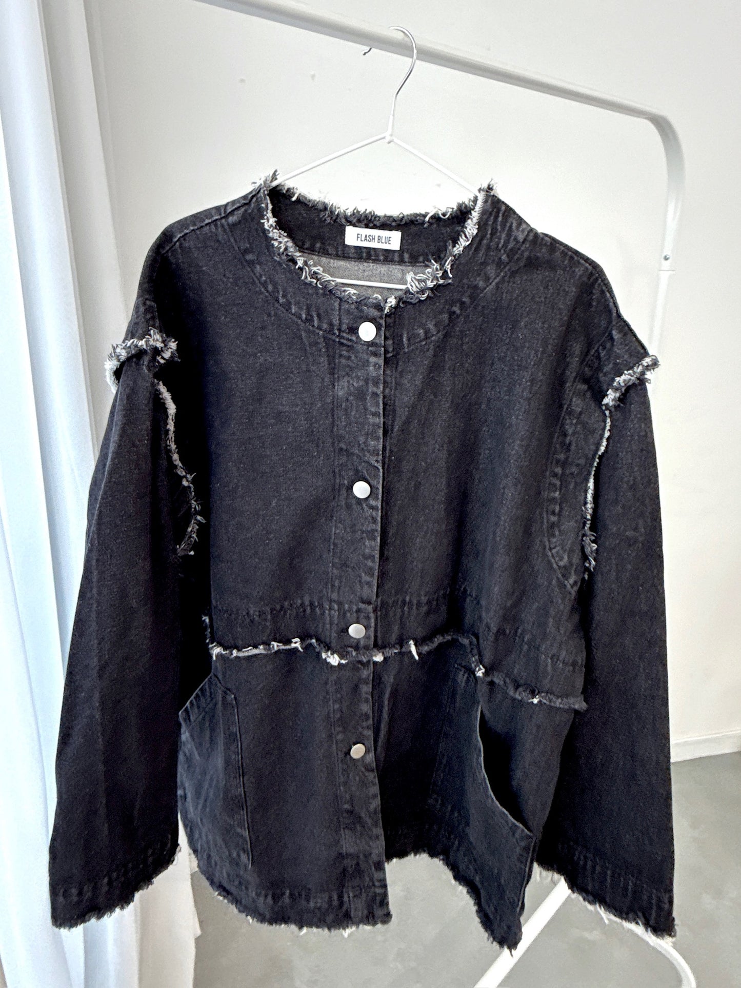 Black Fringed Jacket