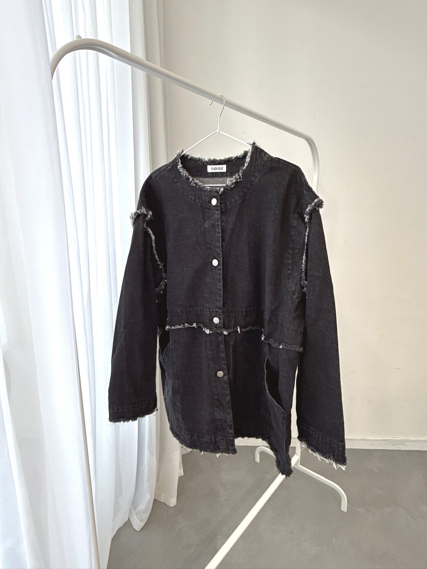 Black Fringed Jacket