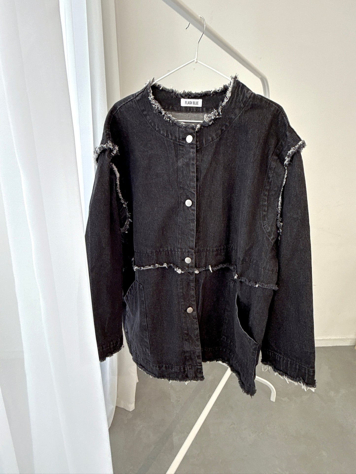 Black Fringed Jacket