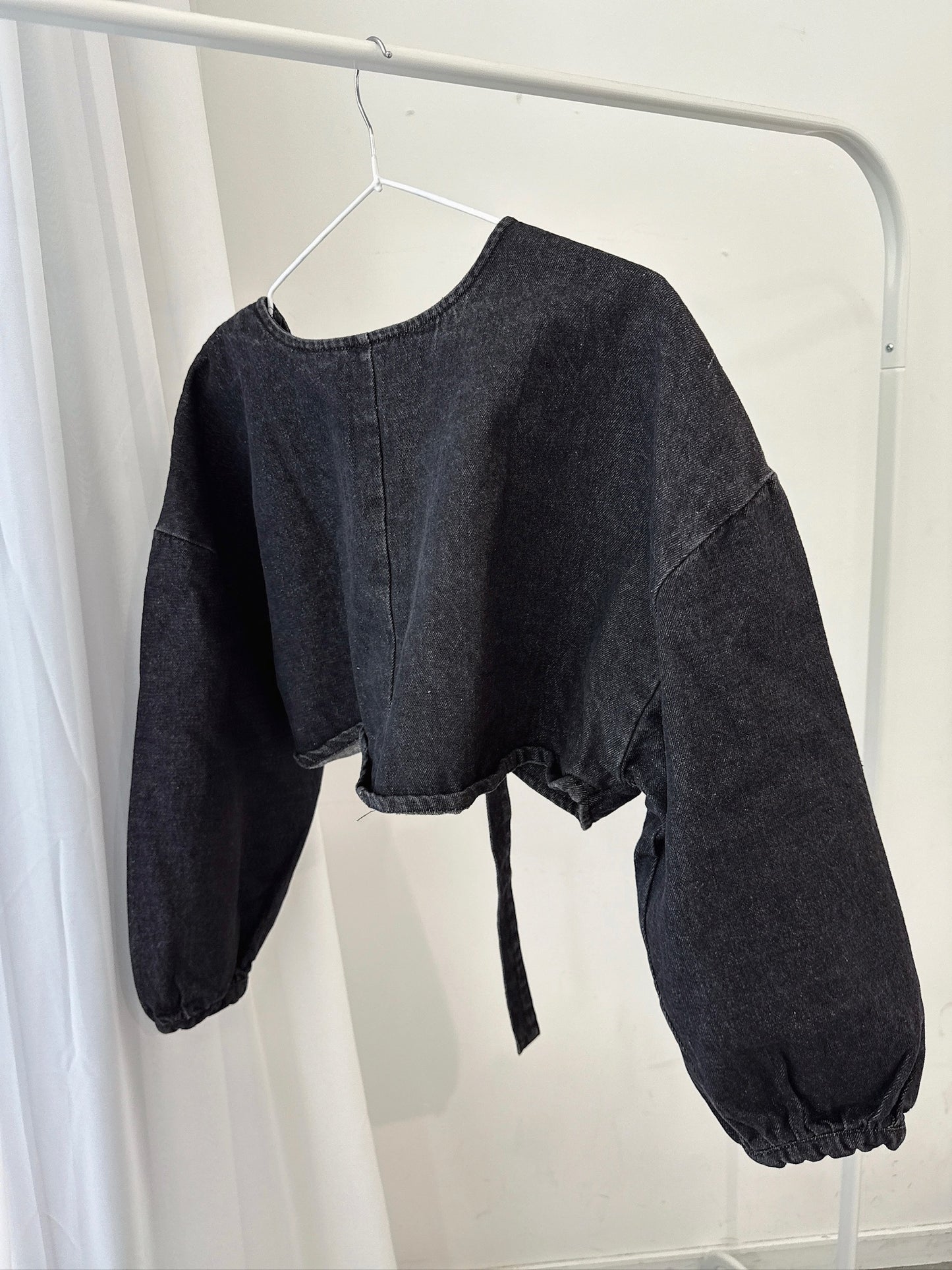 Dark Grey Denim Jacket