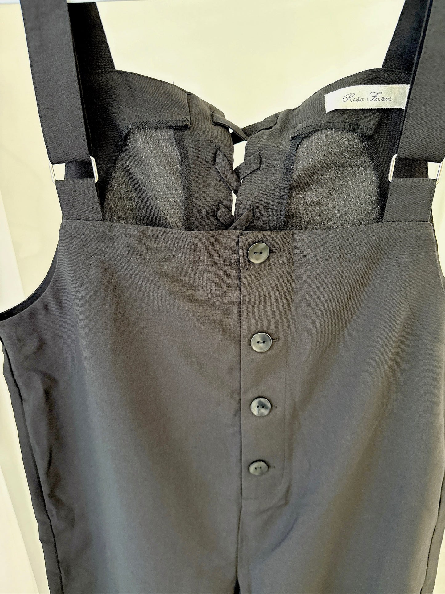 Back-Tie Ribbon Jumpsuit