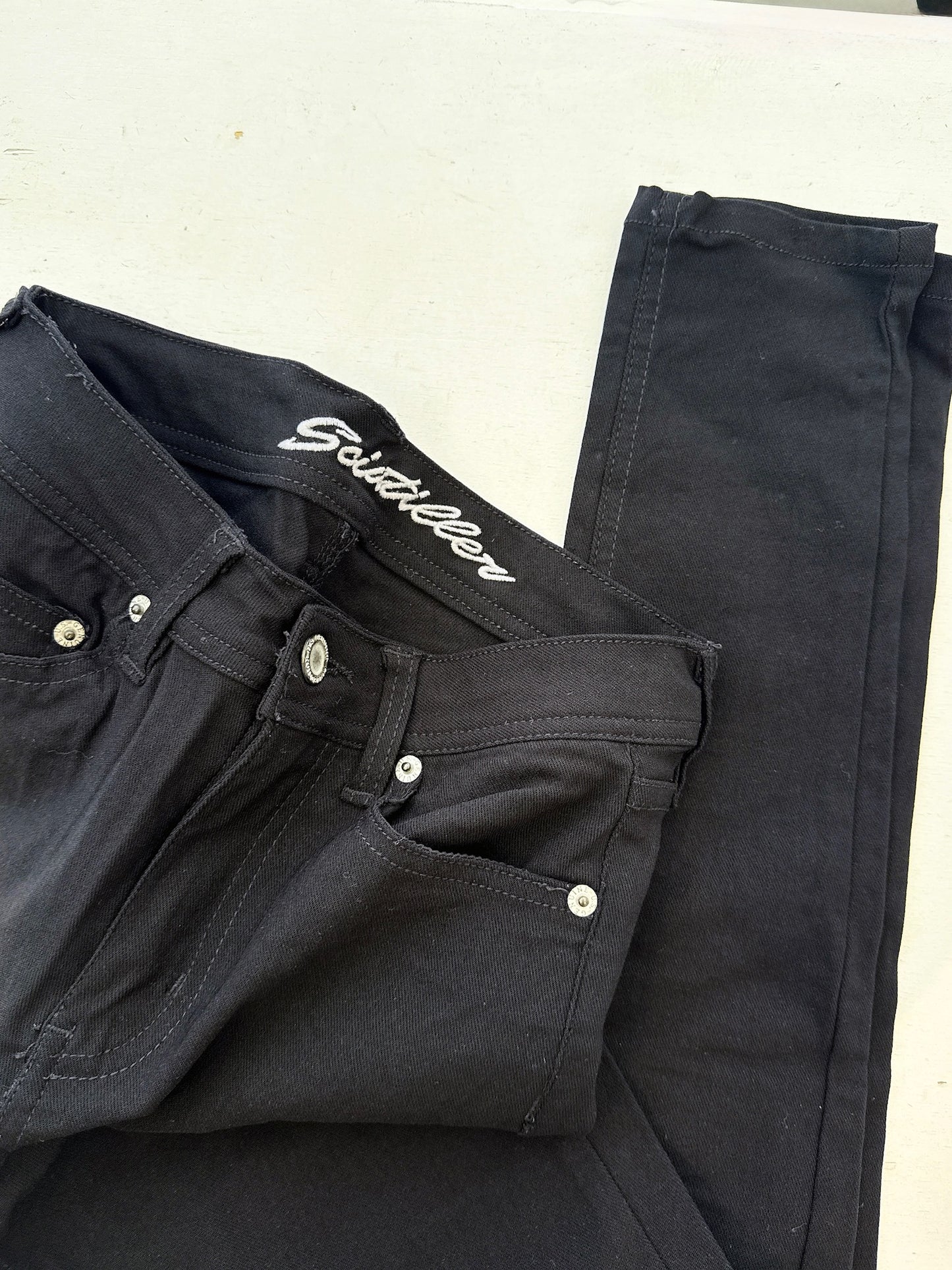 Black Stretch Skinny Jeans
