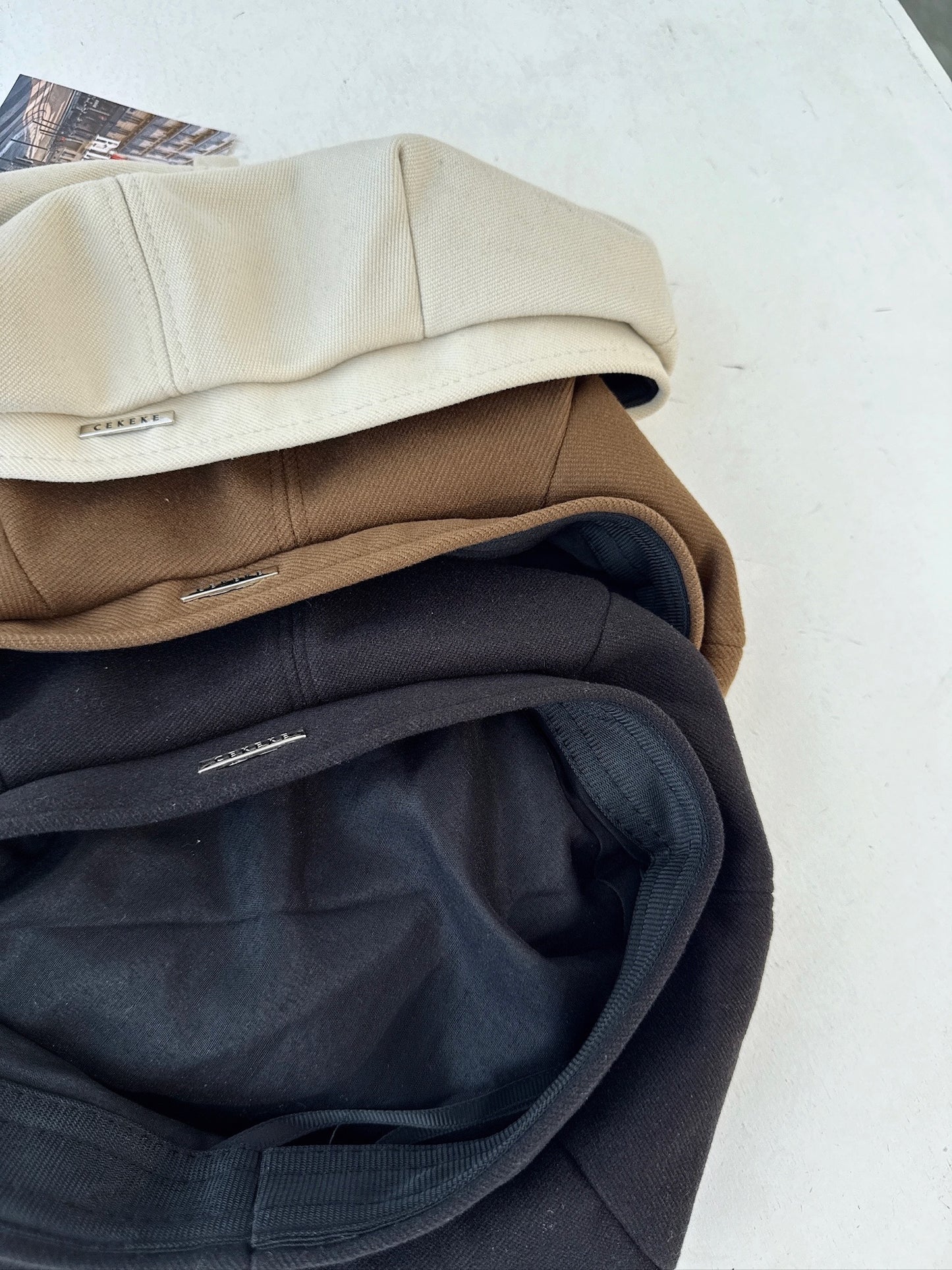 Structured Cotton Beret