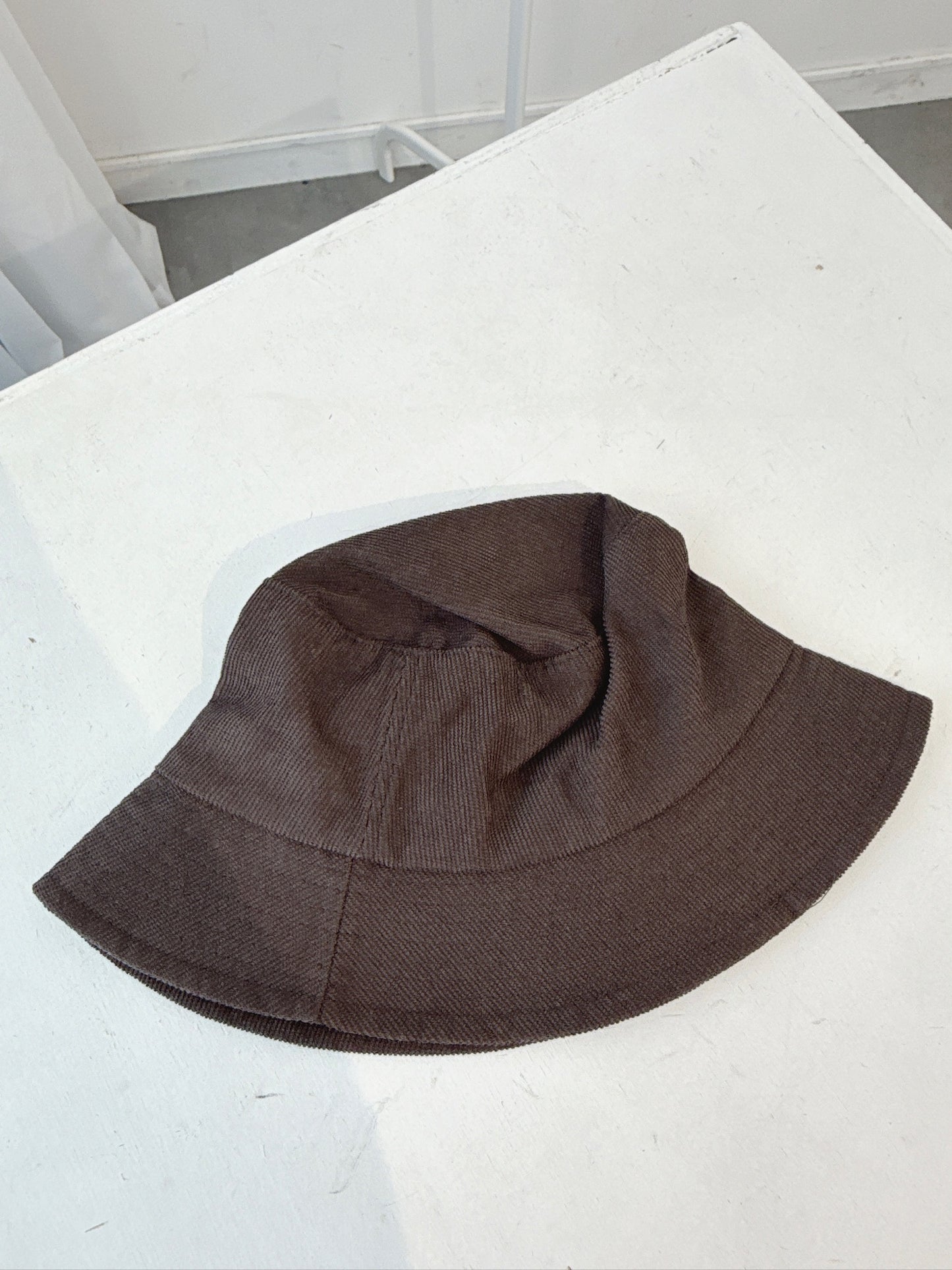 Brown Bucket Hat