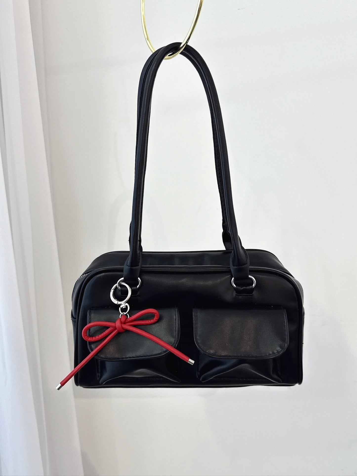 Double Pocket Shoulder Bag