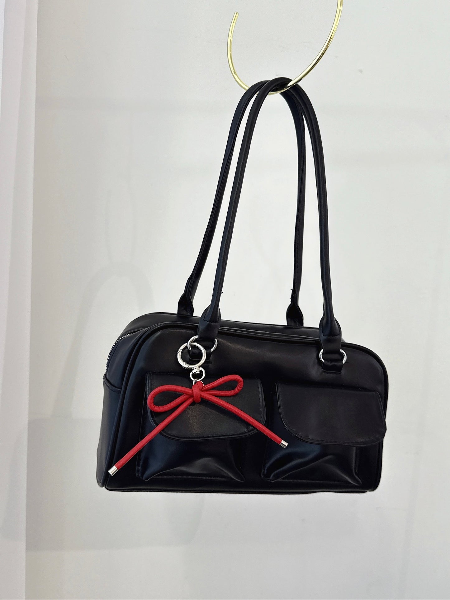 Double Pocket Shoulder Bag
