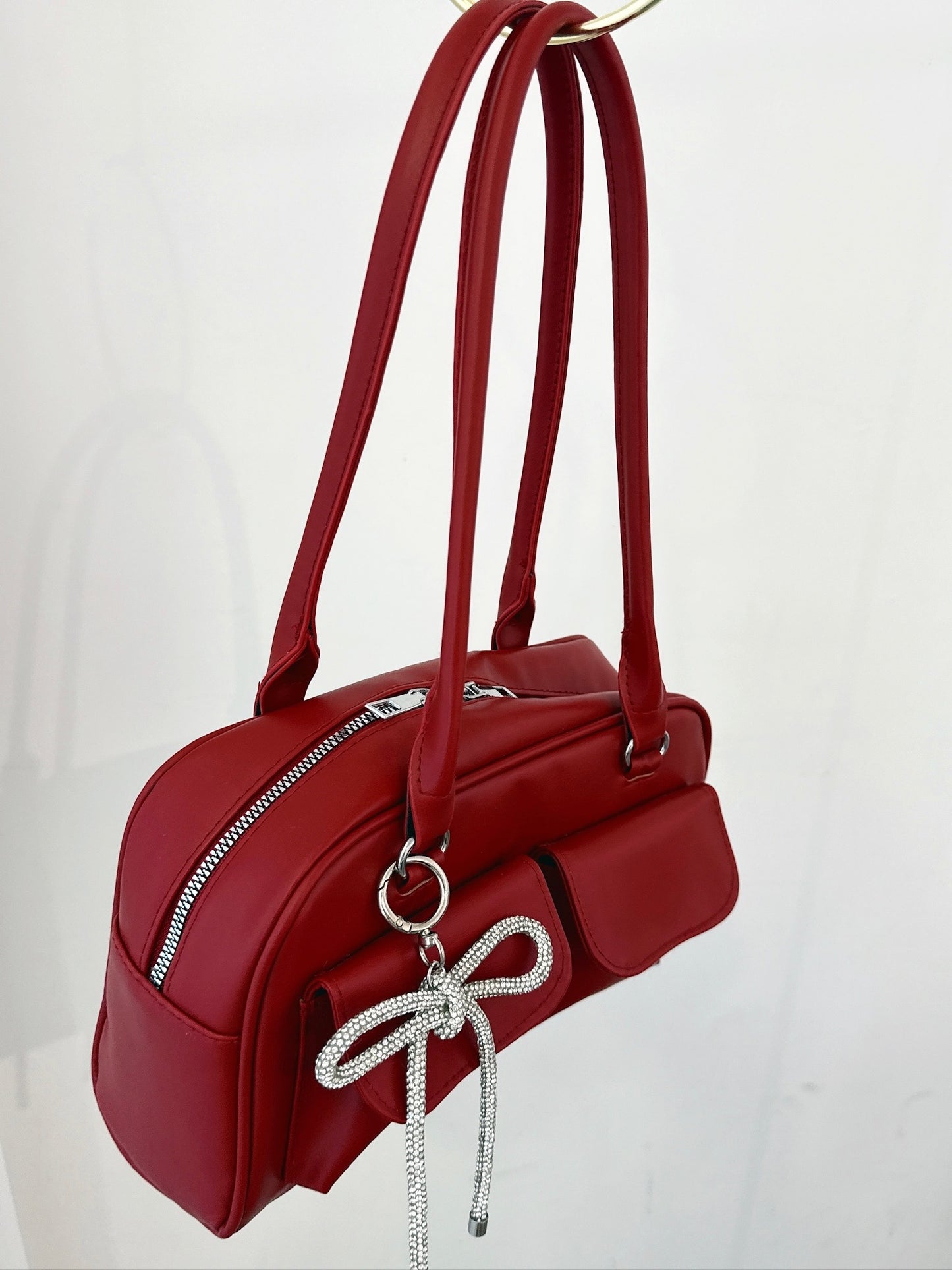 Double Pocket Shoulder Bag