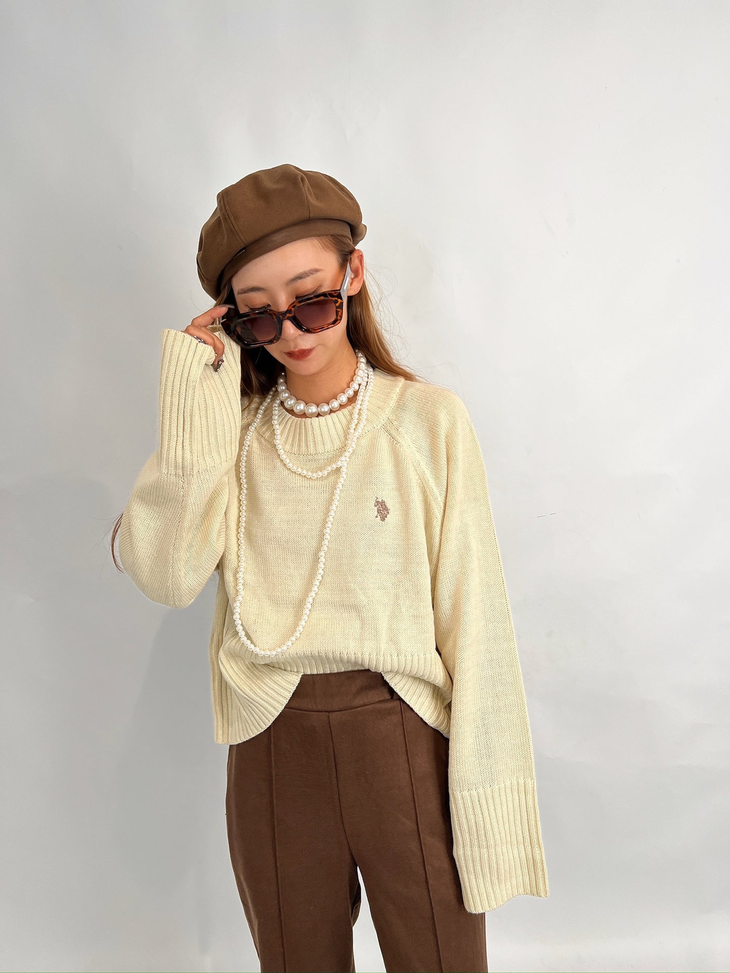 Structured Cotton Beret