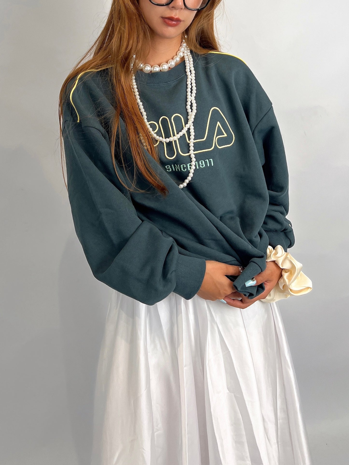 Green FILA Sweatshirt