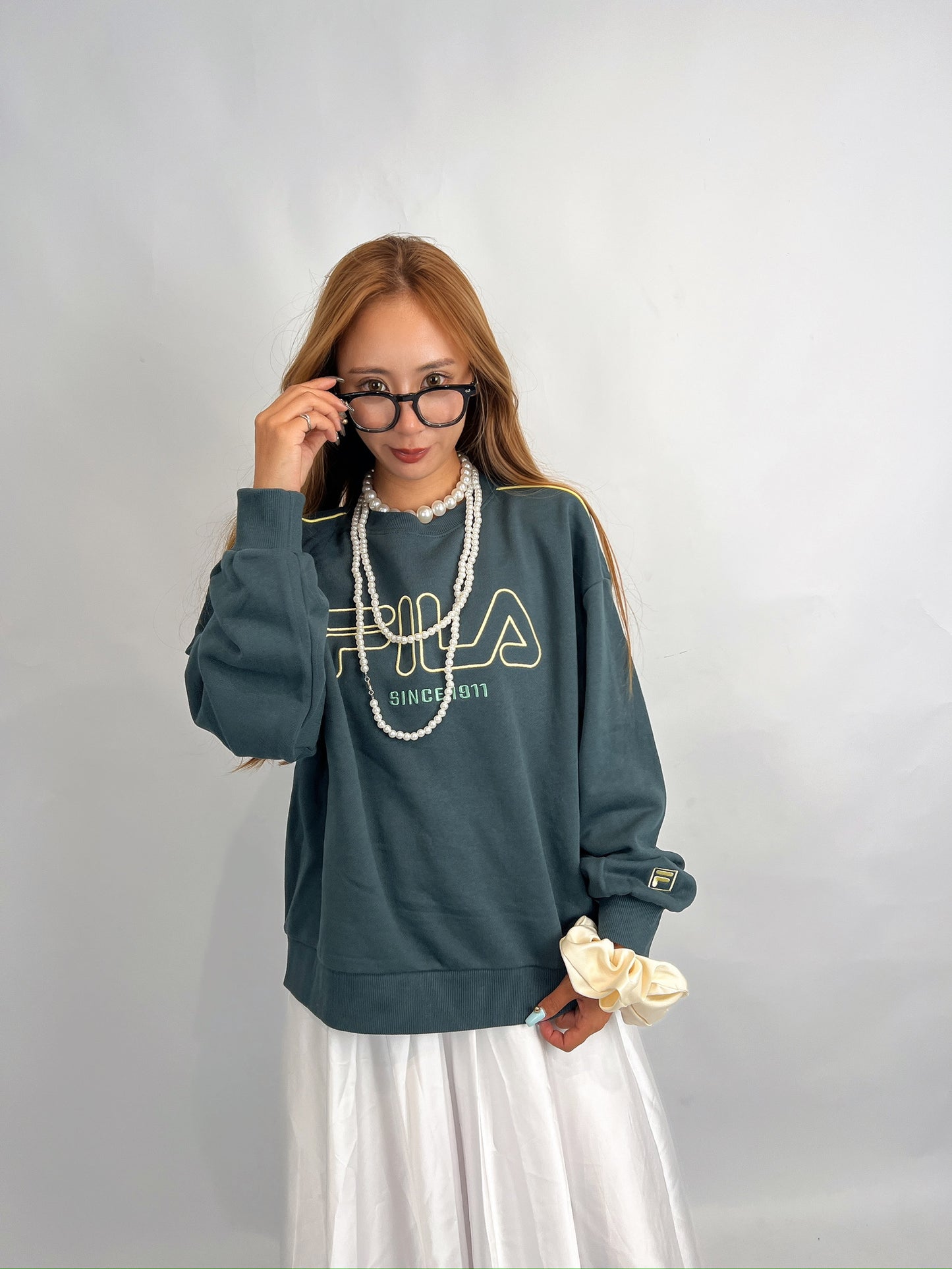 Green FILA Sweatshirt