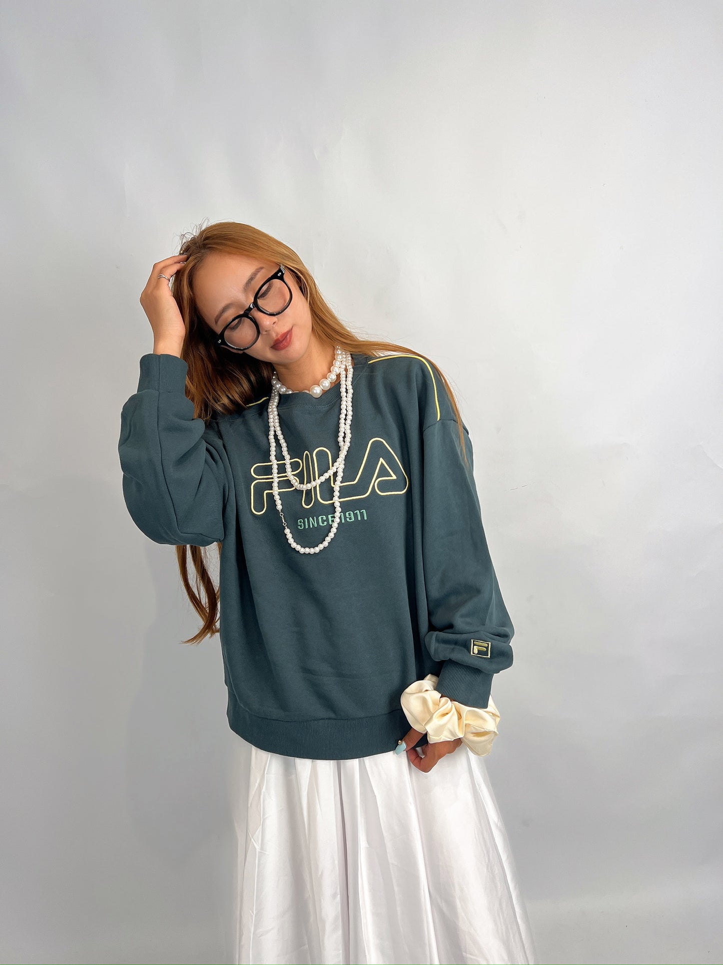 Green FILA Sweatshirt