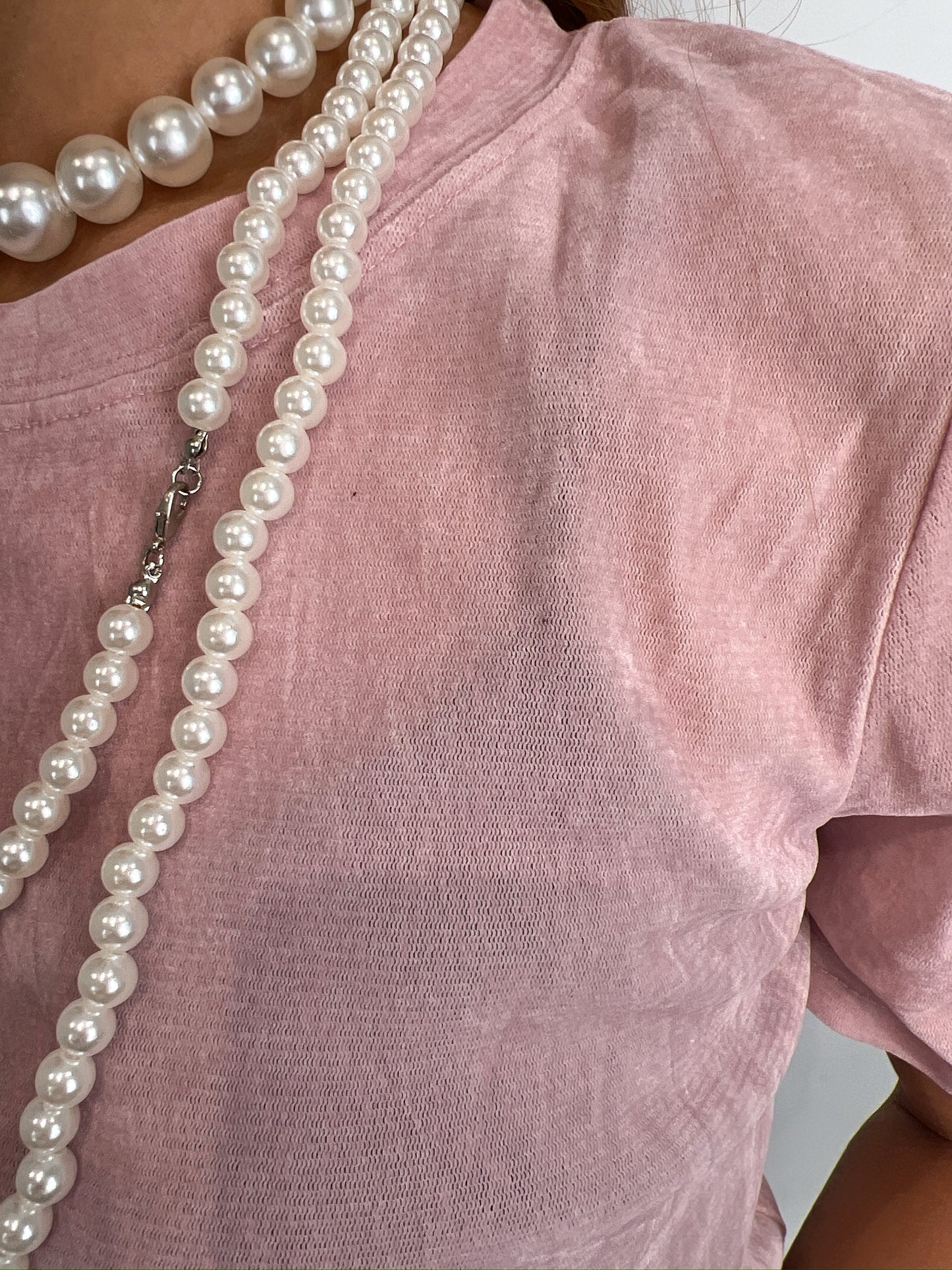 Pearl Long Necklace