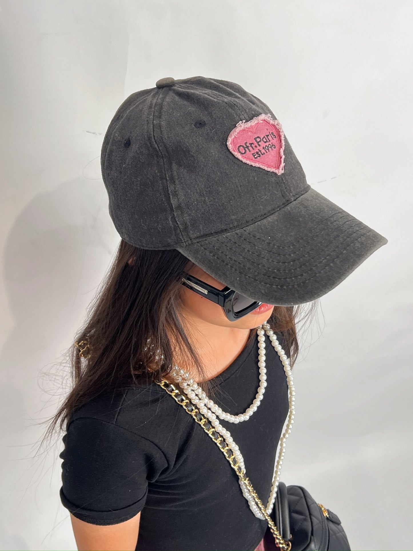 Kids "Paris Heart" Cap