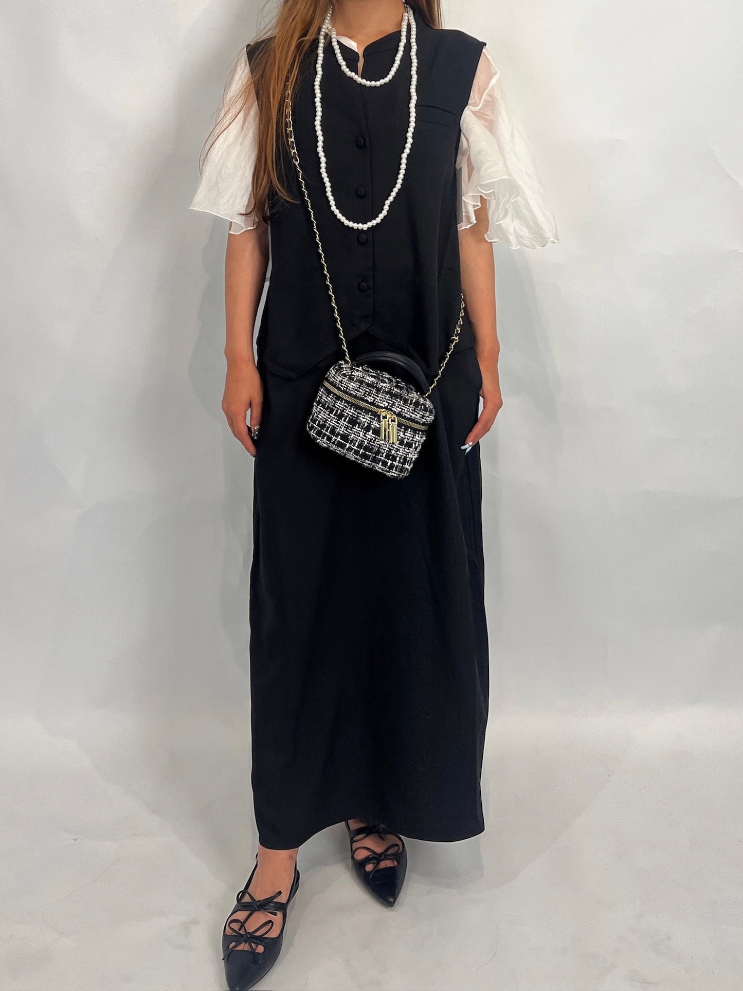 Black Sleeveless Tank Dress