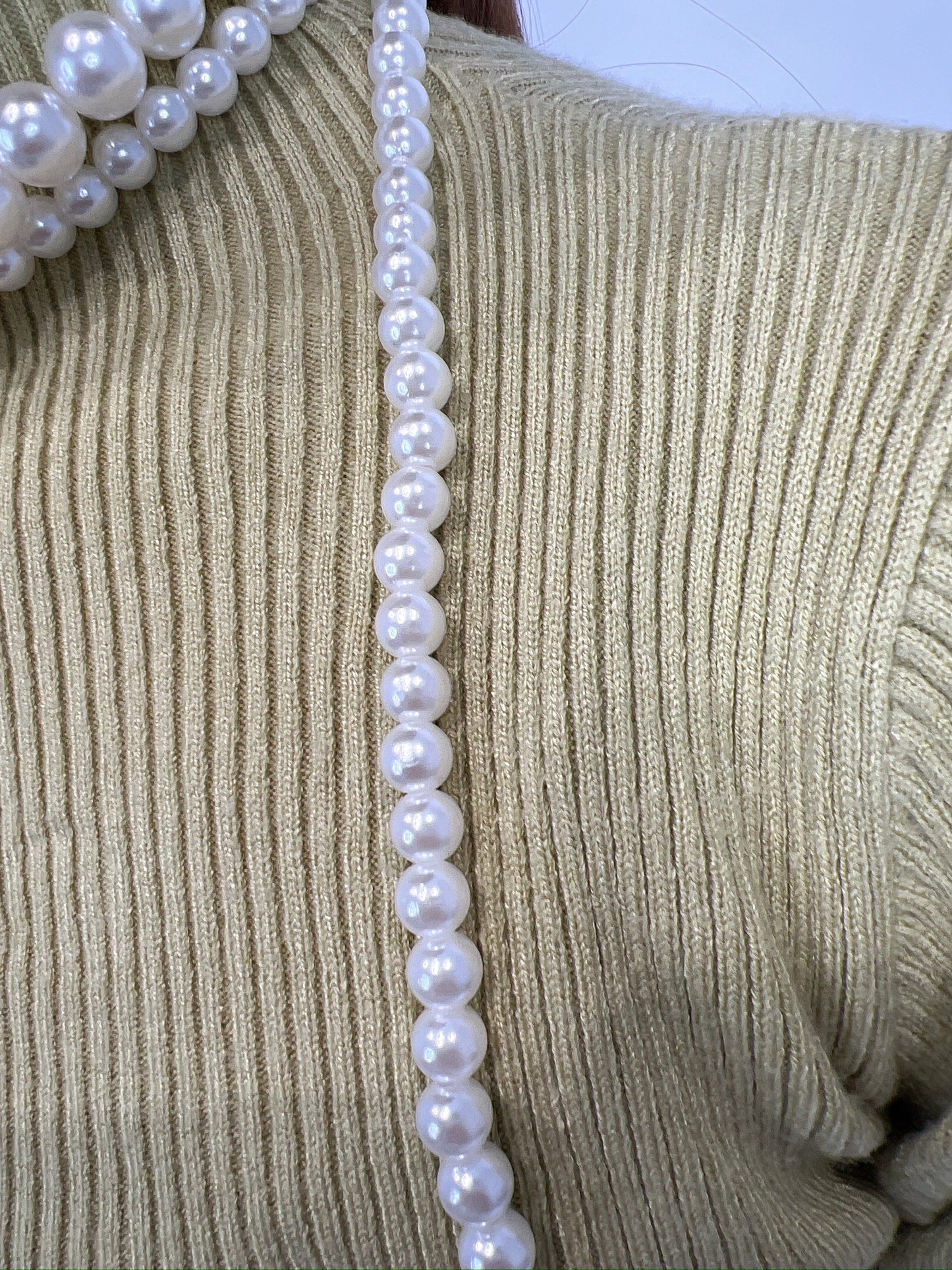 Yellow Ribbed Knit Top