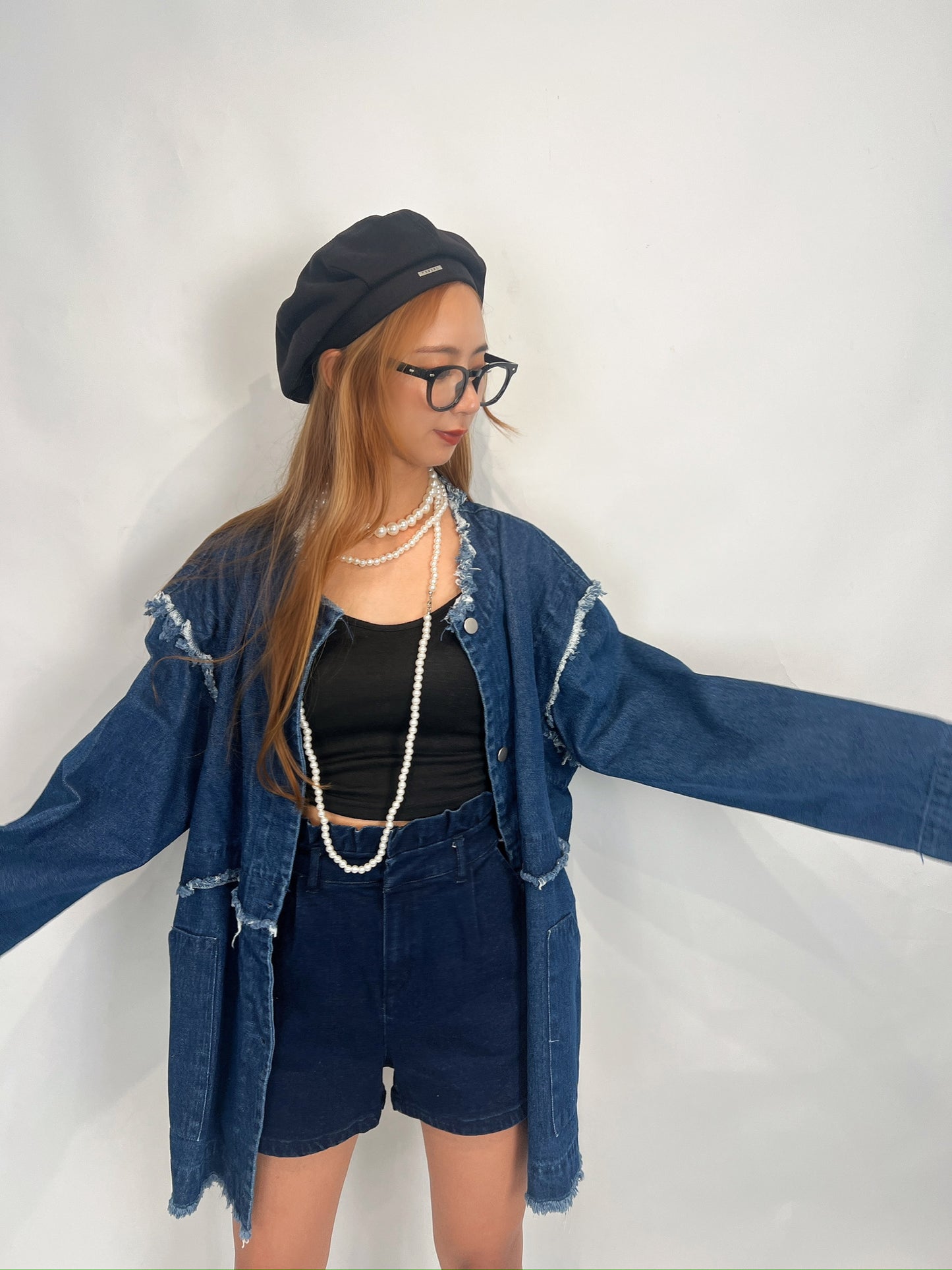 Fringed Denim Jacket