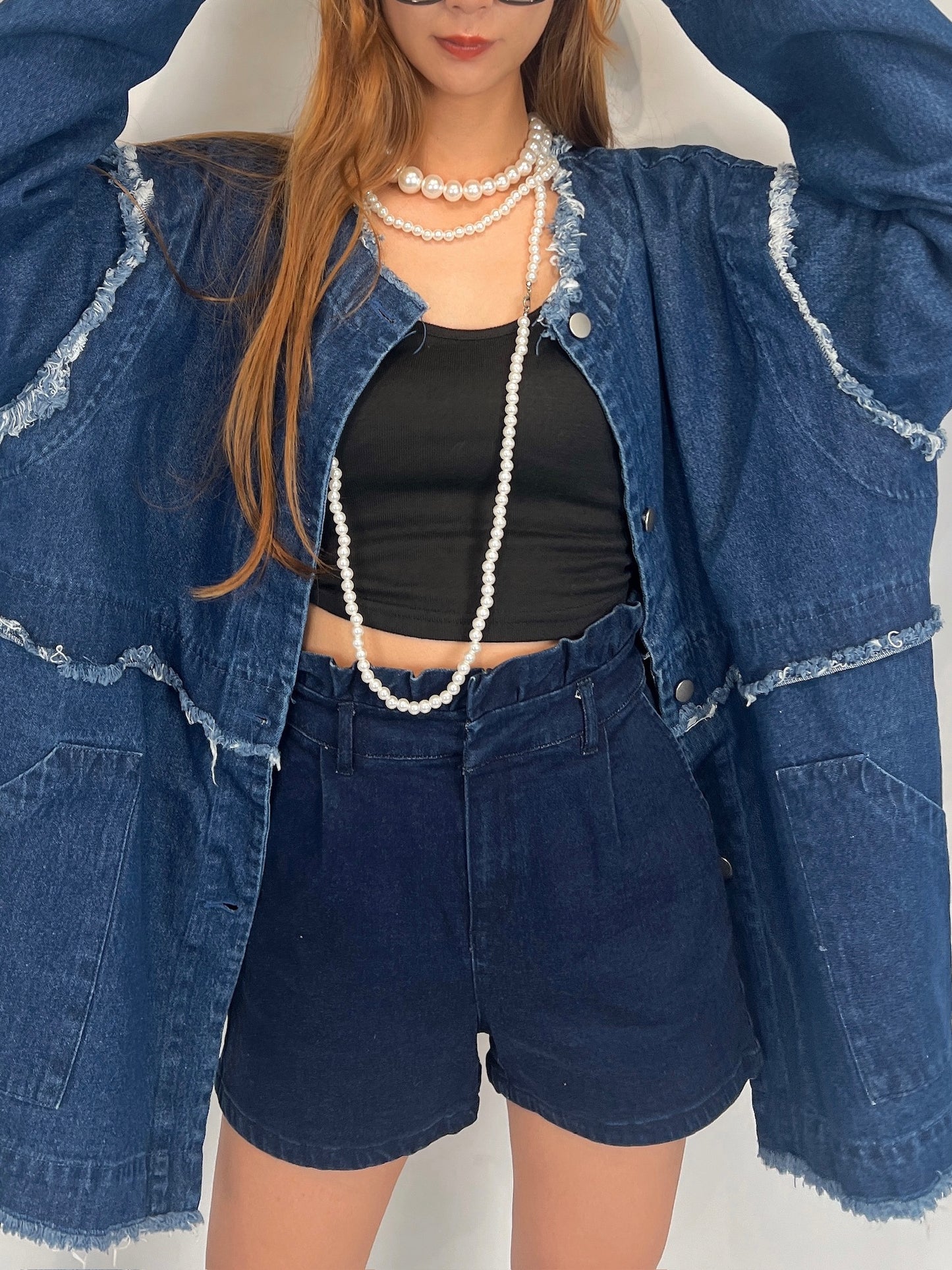 Fringed Denim Jacket