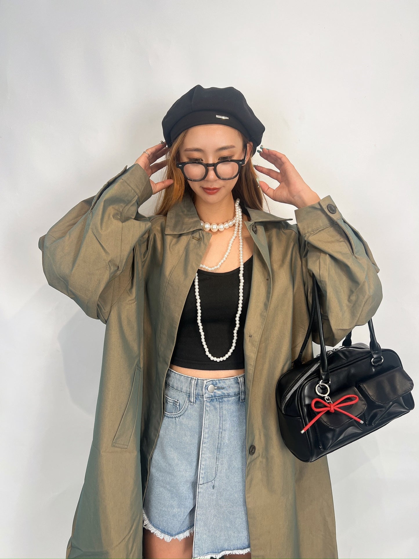 Structured Cotton Beret