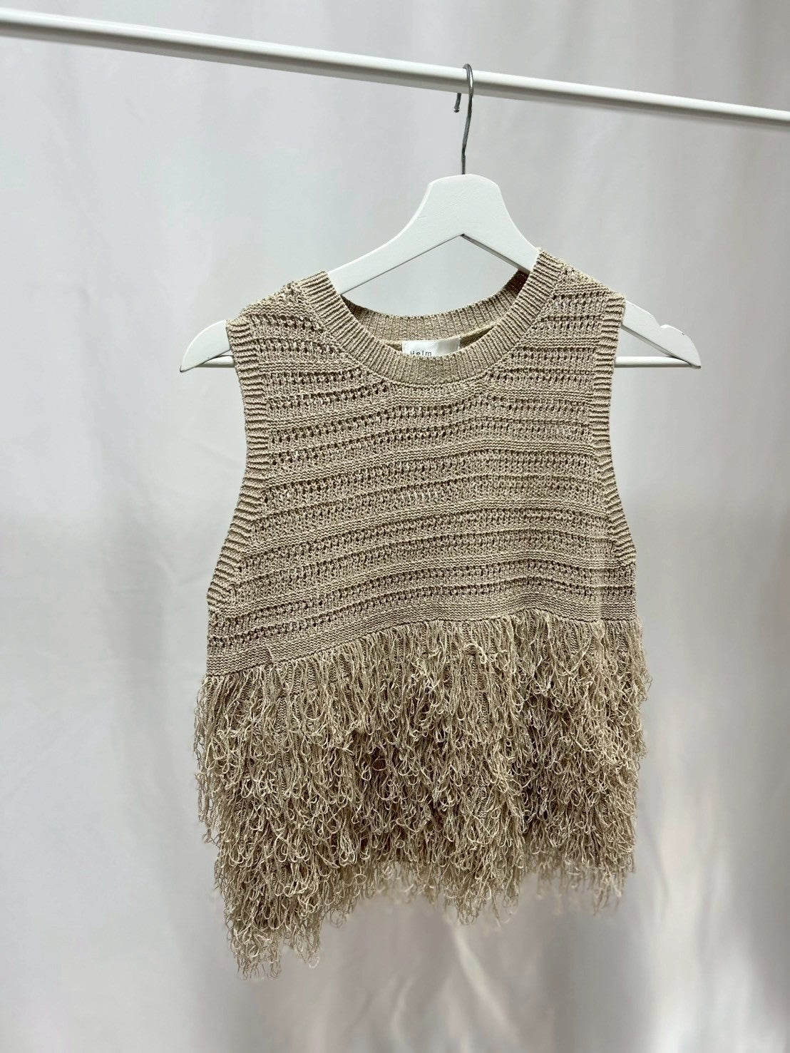 3-24 フリンジベストトップス