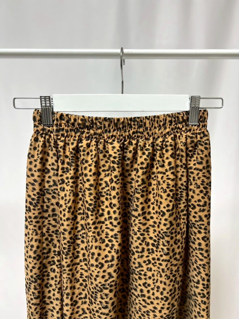 (5月)6-25レオパードロングスカート