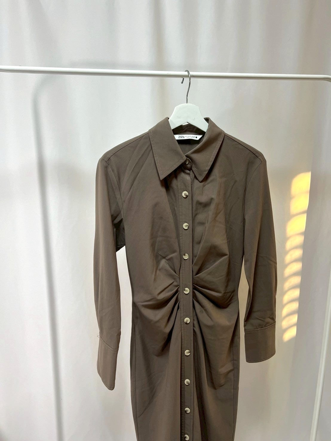 22-6シャツワンピース