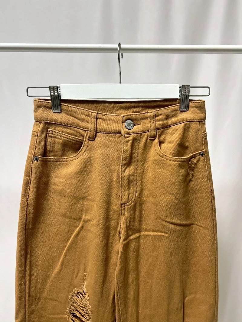 6-24ダメージデニムパンツ