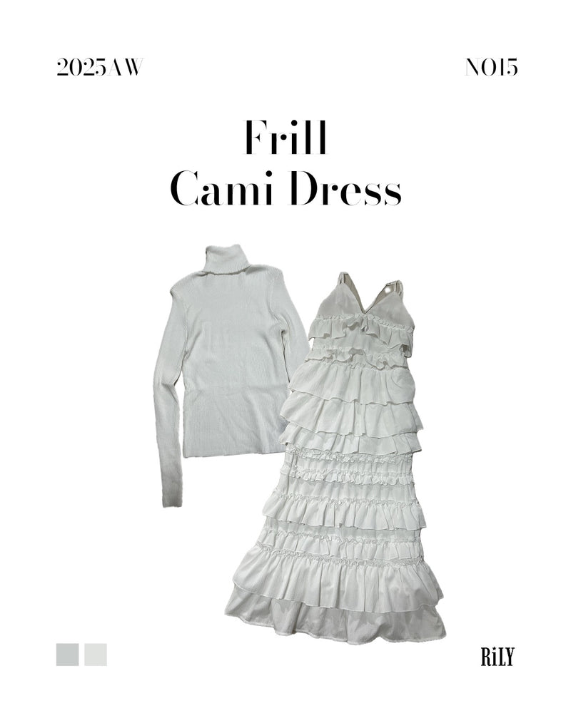 25007Frill Cami Dress