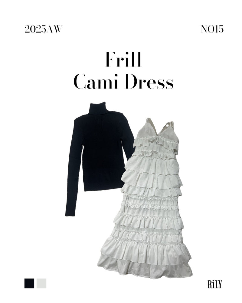 25007Frill Cami Dress