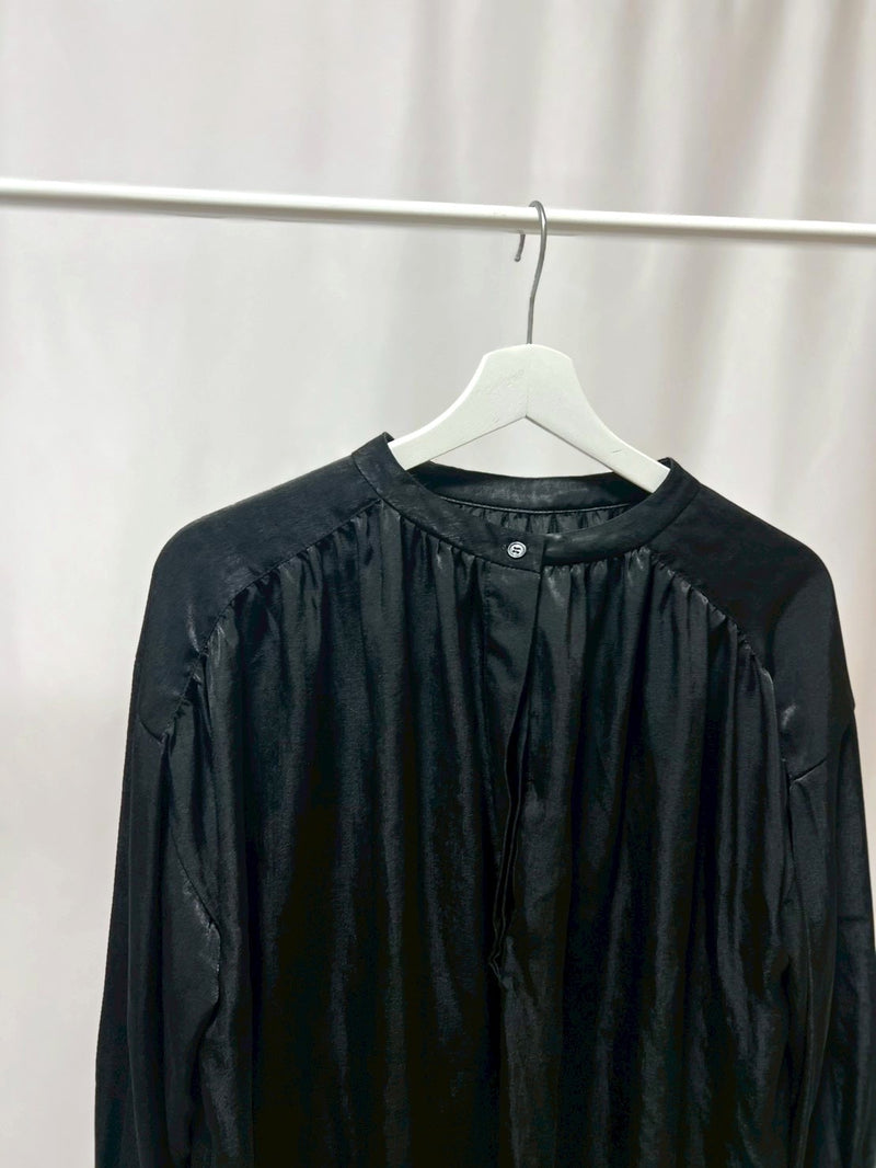 25-15ロングシャツワンピース