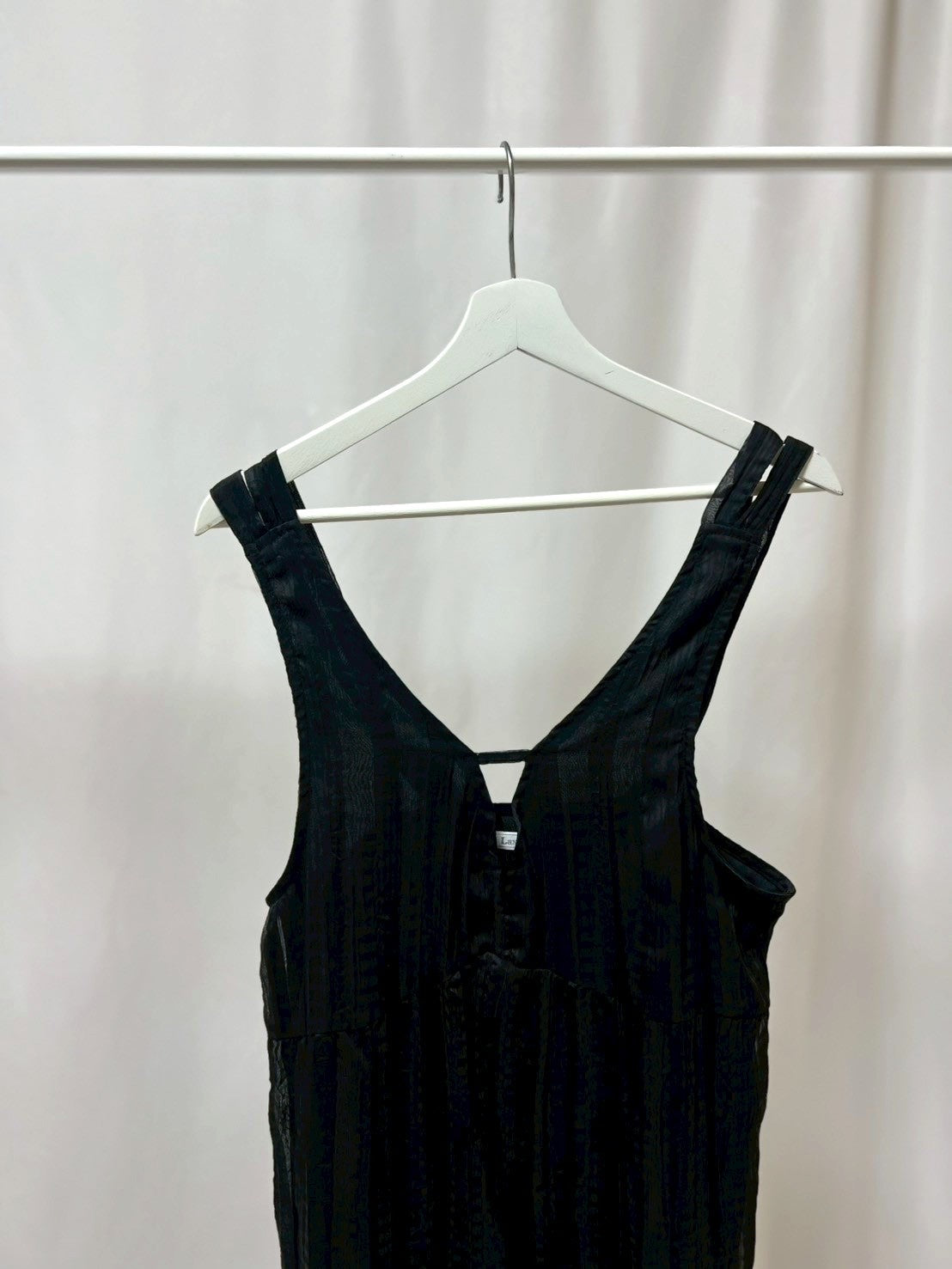 25-14サイドボタンキャミワンピース