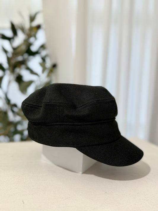Black Casquette Hat