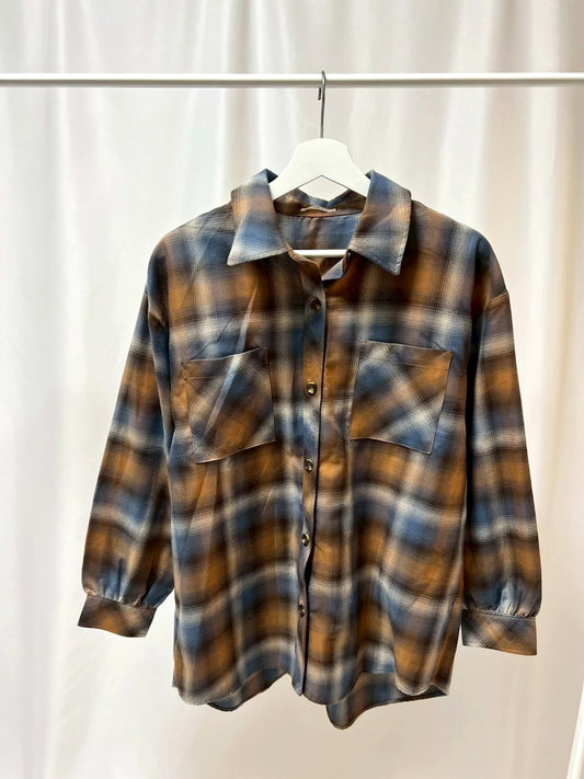 3-31 チェックネルシャツ