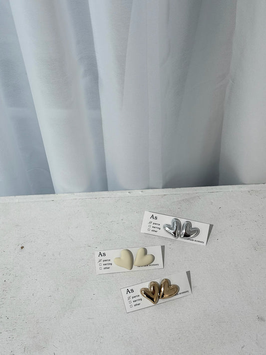 Heart-Shaped Earrings