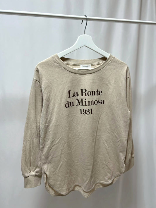 (5月)6-40ロゴロングスリーブT