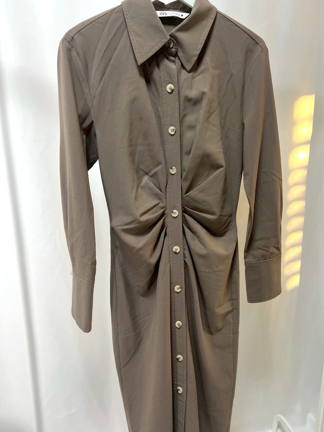 22-6シャツワンピース