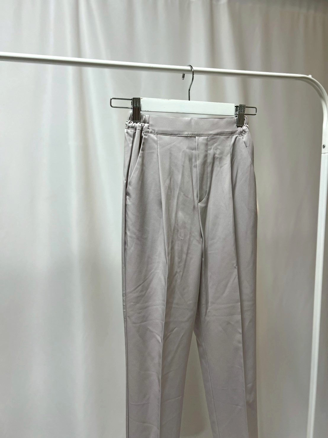 (5月)3-25 タックテーパードパンツ