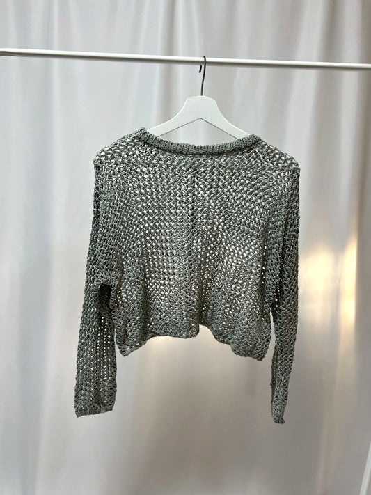 3-16 ショートニットトップス