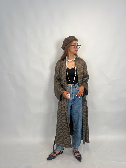 Tapered Denim Pants