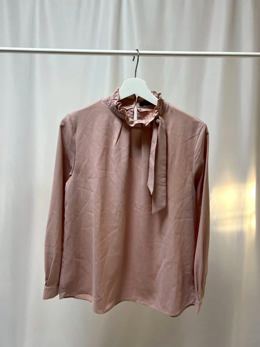 3-17 ボウタイブラウス