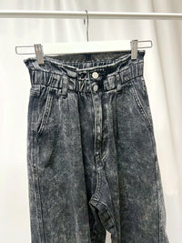 28-18 ハイウエストデニムパンツ