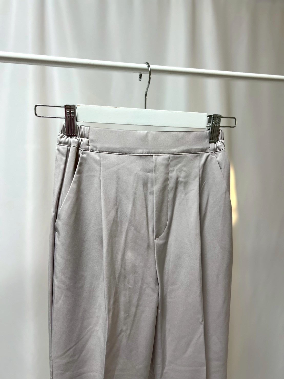 (5月)3-25 タックテーパードパンツ