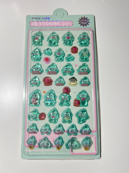 ハンギョドン3Dシール