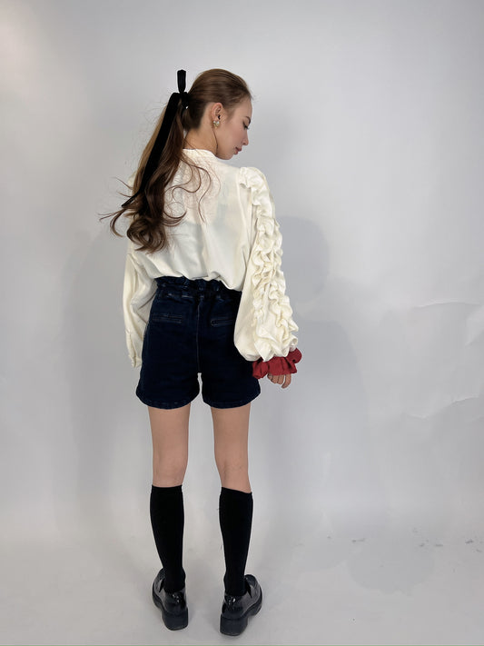 Frill Waist Shorts