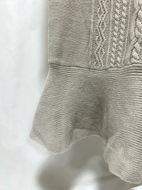 14-39 ケーブルニットワンピース